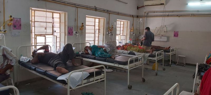 जैसलमेर जिले में 598 नए संक्रमित, 39.16 प्रतिशत पॉजिटिविटी