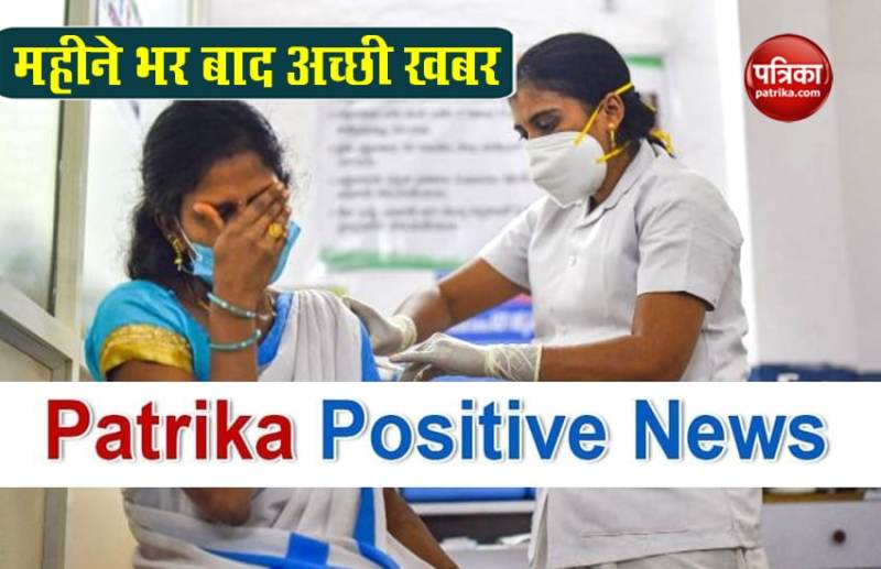 Patrika Positive News: Delhi reports lowest COVID-19 cases in over a month