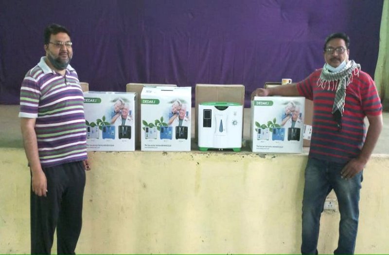 Patrika Positive News : टूटती सांसों से जीवन को खत्म होते देख दोस्तों ने मिलकर बनाया खुद का ऑक्सीजन बैंक, 70 से ज्यादा लोगों की बचाई जान