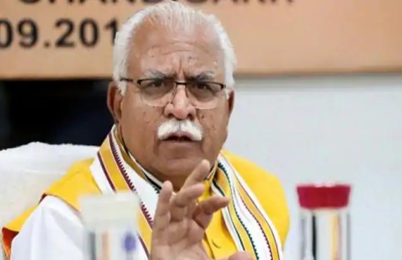 Haryana CM Manohar Lal Khattar