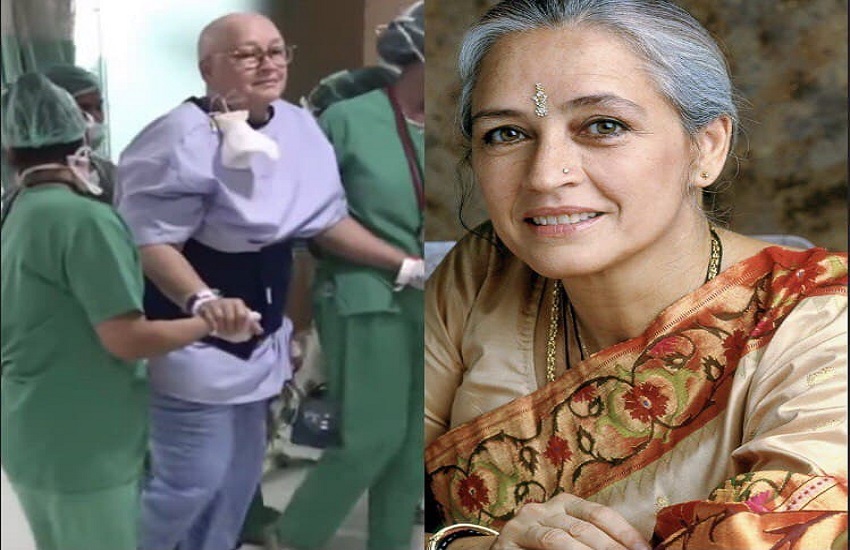 Nafisa Ali Share Her Video Of Cancer Surgery