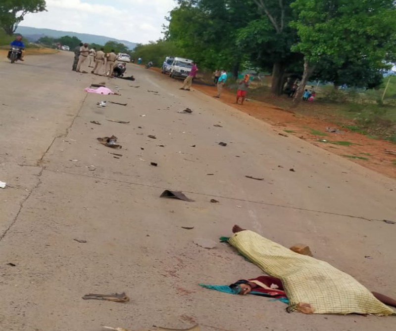 Mother-son and daughter death in road accident