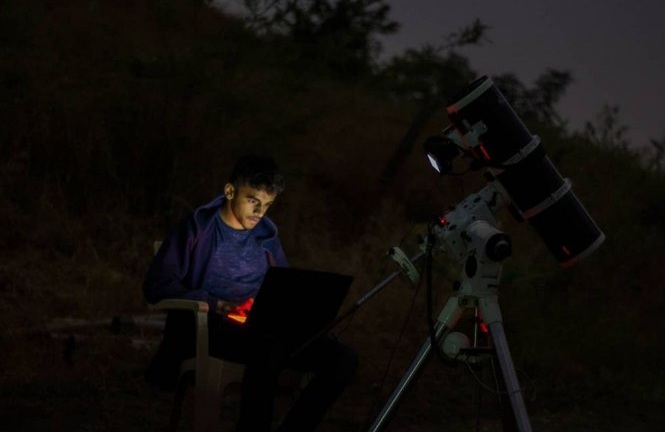Pune teenager Prathmesh Jaju clicks largest and clearest image of moon, goes viral on social media