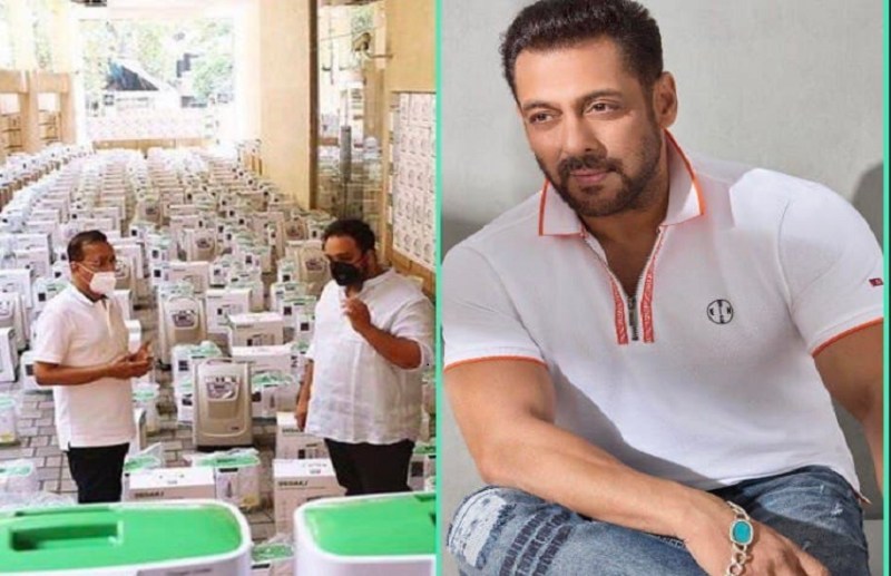 Salman Khan Shares Contact Number For Oxygen Concerntrators