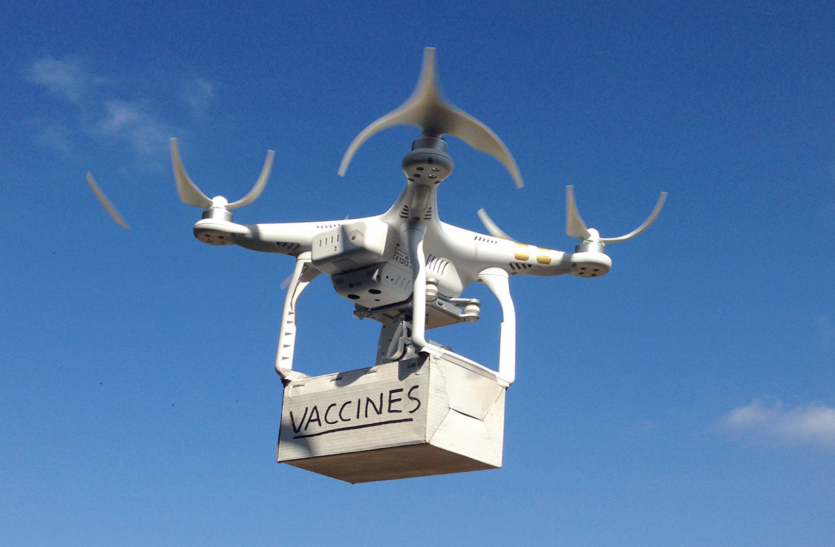नवाचार : ड्रोन कंपनियां पहुंचाएंगी गांवों तक वैक्सीन