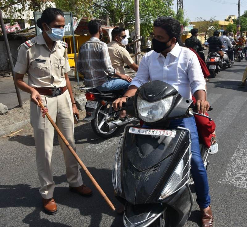 Bhilwara police run stool, quarantine on 2251