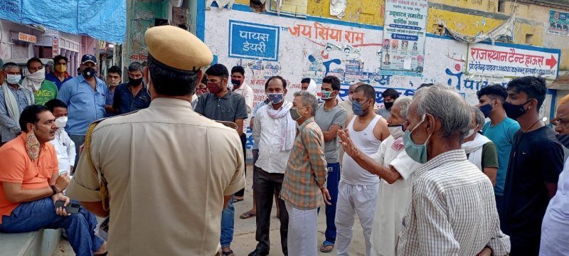 भगवान को नहीं छोड़ रहे चोर, राजनौता में मंदिर से राधा-कृष्ण जी की प्राचीन मूर्तियां चोरी