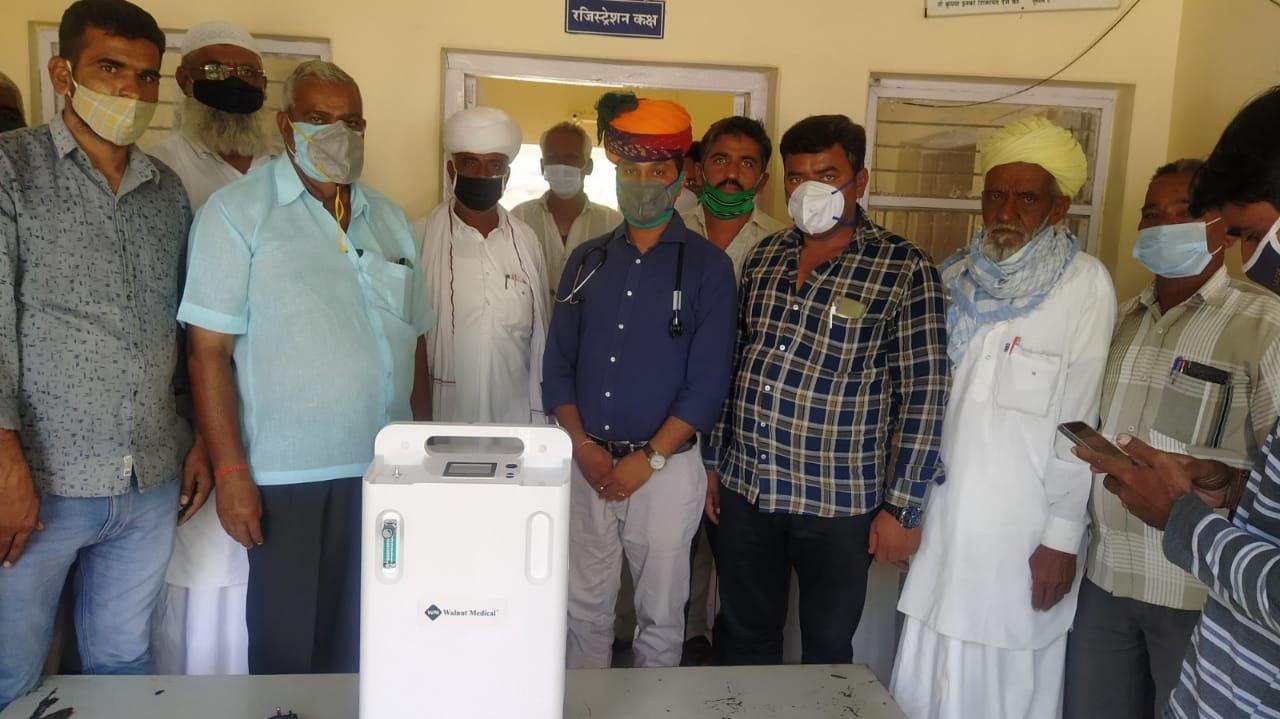 बोयल में आयुर्वेदिक चिकित्सक ने निभाया मानवीय फर्ज
