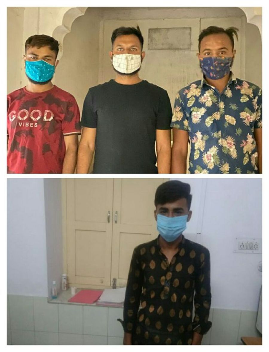 युवक की हत्या के चार आरोपी गिरफ्तार