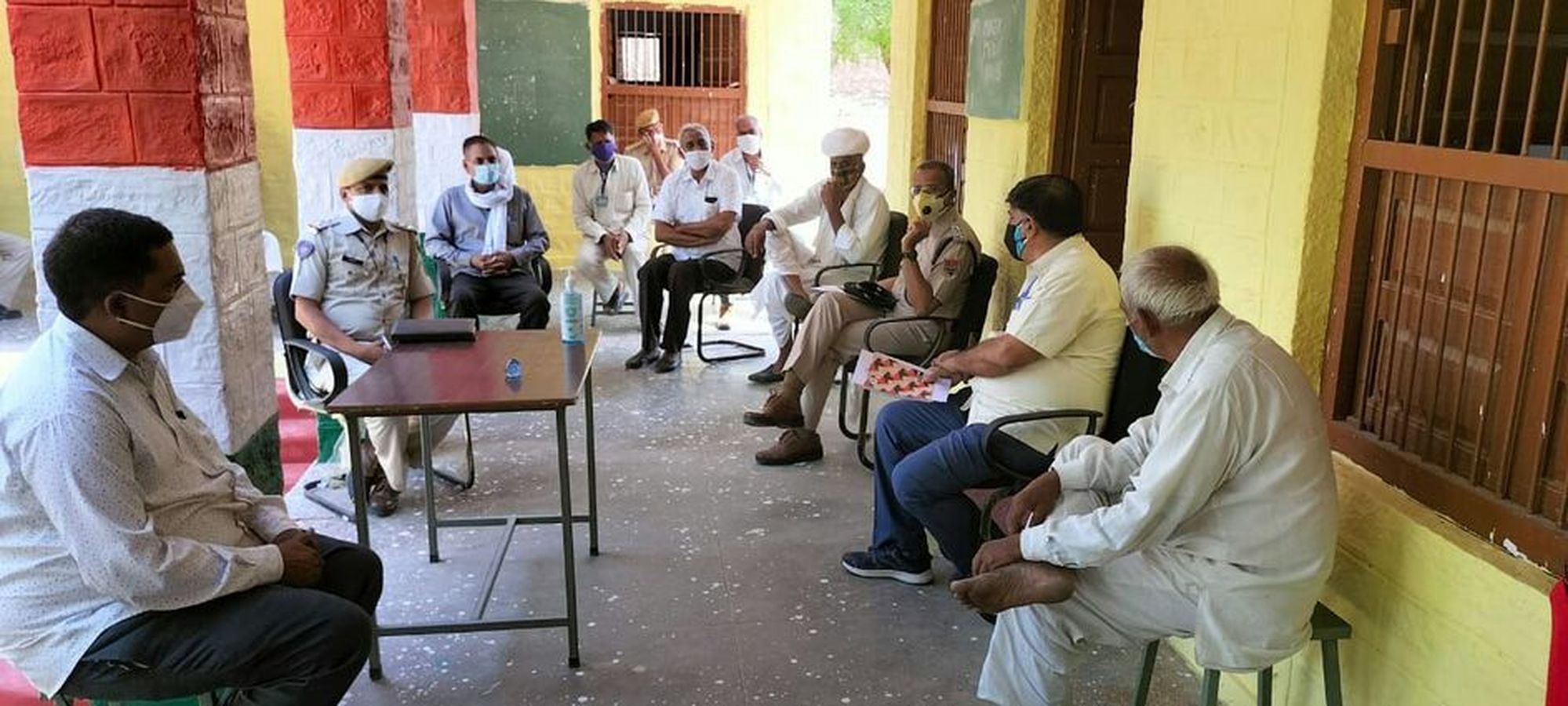 गंगाणी ग्रामवासियों ने 15 दिन में कोरोना मुक्ति का लिया संकल्प