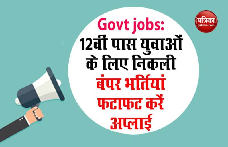 govt job 12 pass