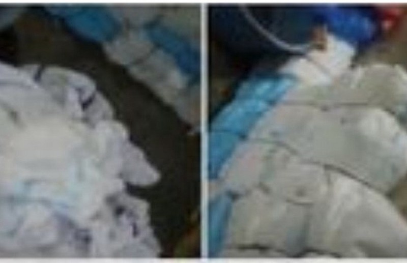 इस्तेमाल पीपीई किट को गर्म पानी में धोकर बेचा जा रहा बाजार में