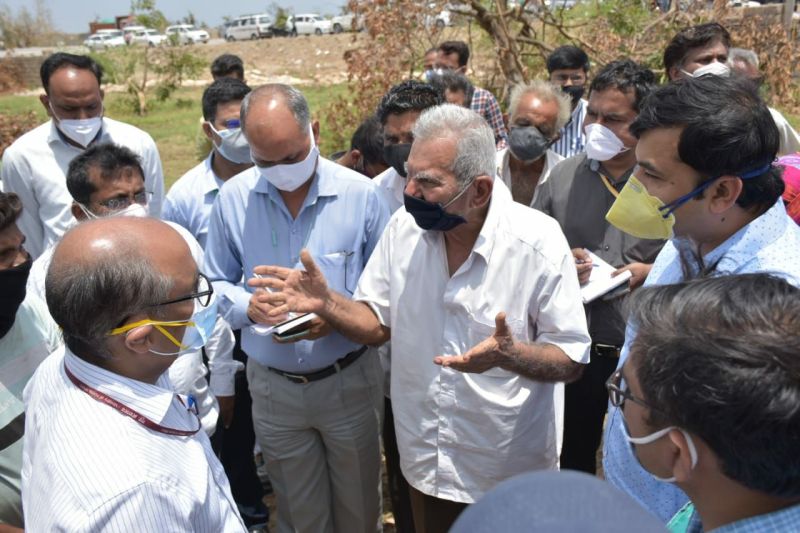 केंद्रीय टीम ने अमरेली और गिर सोमनाथ जिलों में किया सर्वे