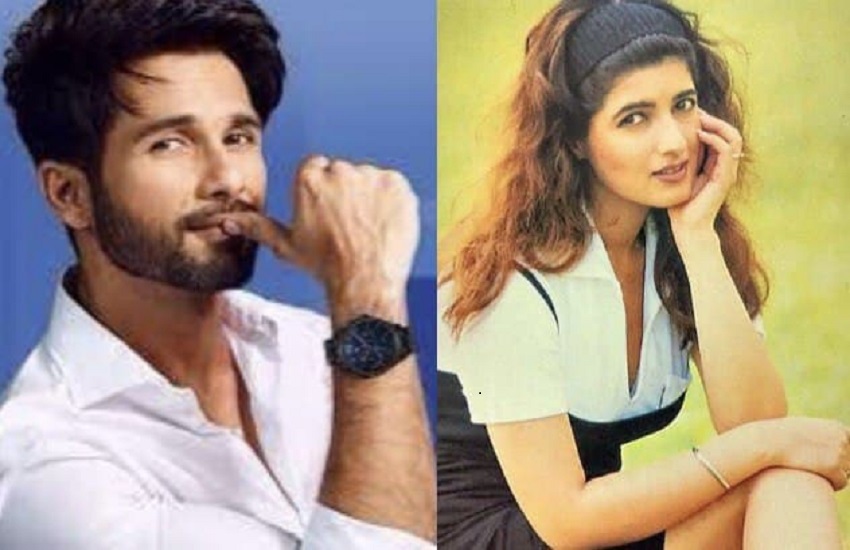Shahid Kapoor was crazy about Twinkle Khanna