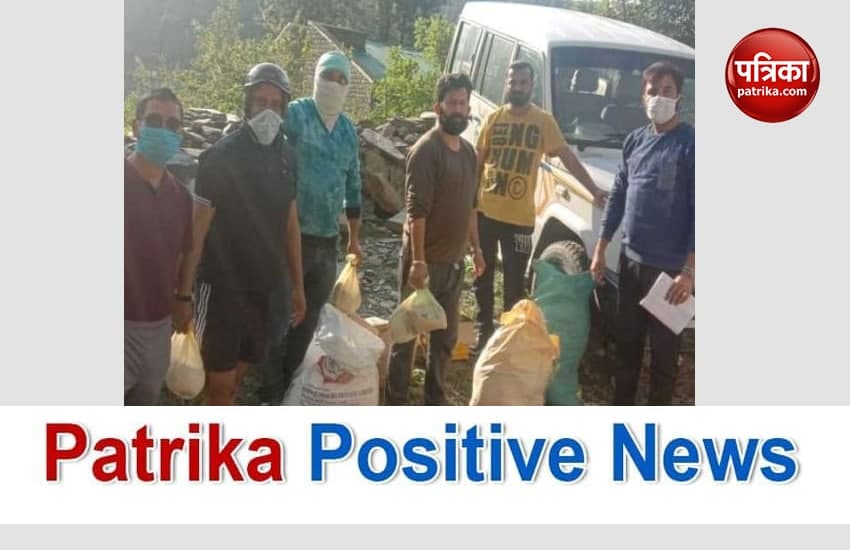 Patrika Positive News Chamba Seviors helping Needy people in Corona Pandemic at himachal Pradesh