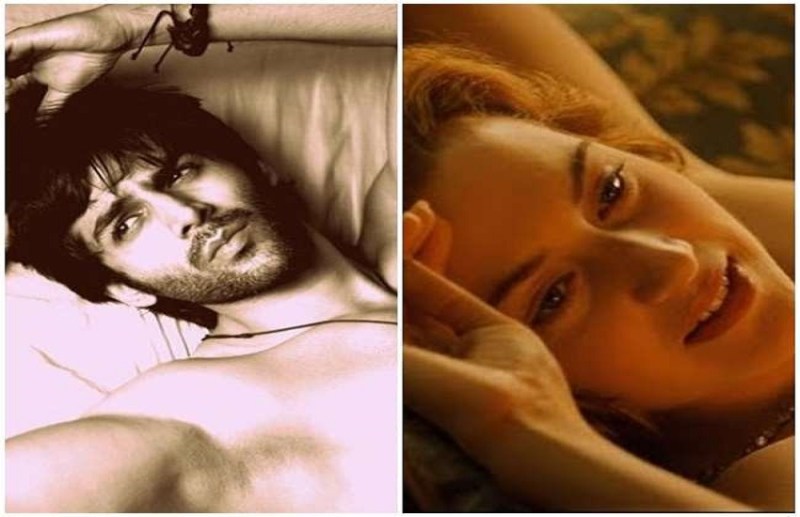 Kartik Aaryan Recreate the Scene Of Kate Winslet From Titanic Film