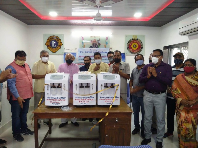 जरूरतमंद मरीजों को नि:शुल्क उपलब्ध होंगे ऑक्सीजन कंसंट्रेटर