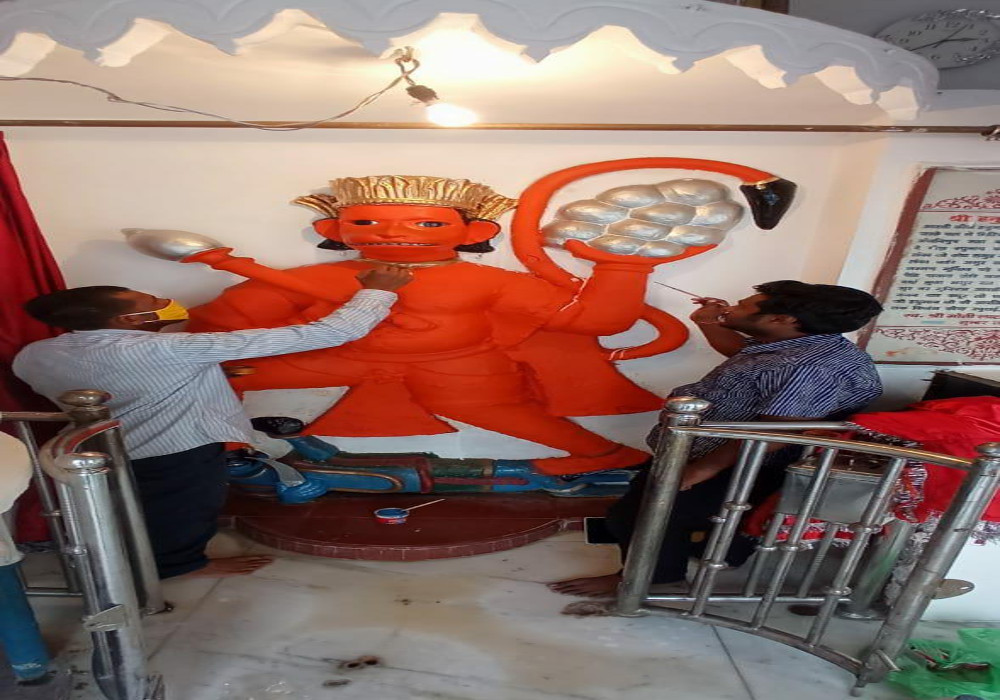 Bada Mangal 2021:छितवापुर हुसैनगंज हनुमान मंदिर में बड़े मंगल पर होगी विशेष पूजा अर्चना