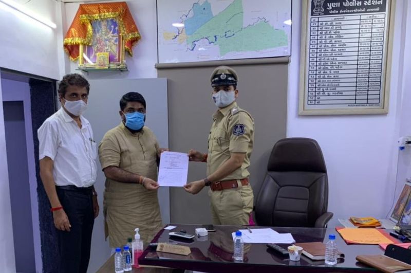 सिरोही की घटना को लेकर अनोप मंडल के खिलाफ पुलिस आयुक्त को दिया ज्ञापन