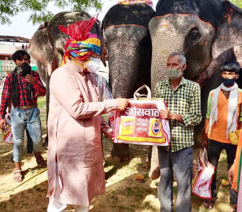 पूनियां ने रखा सेवा कार्यों का ब्यौरा, बोले राशन, भोजन और चिकित्सा सुविधाएं मुहैया कराई
