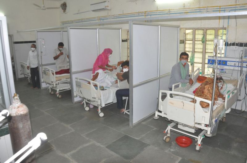 कोविड पॉजिटिव मरीजों की जिंदगी नहीं बचा पाया वेंटिलेटर !