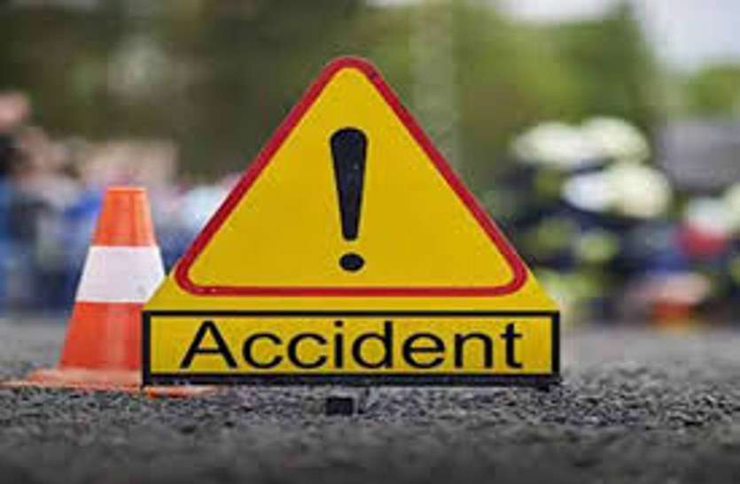 Road accident in Ambikapur