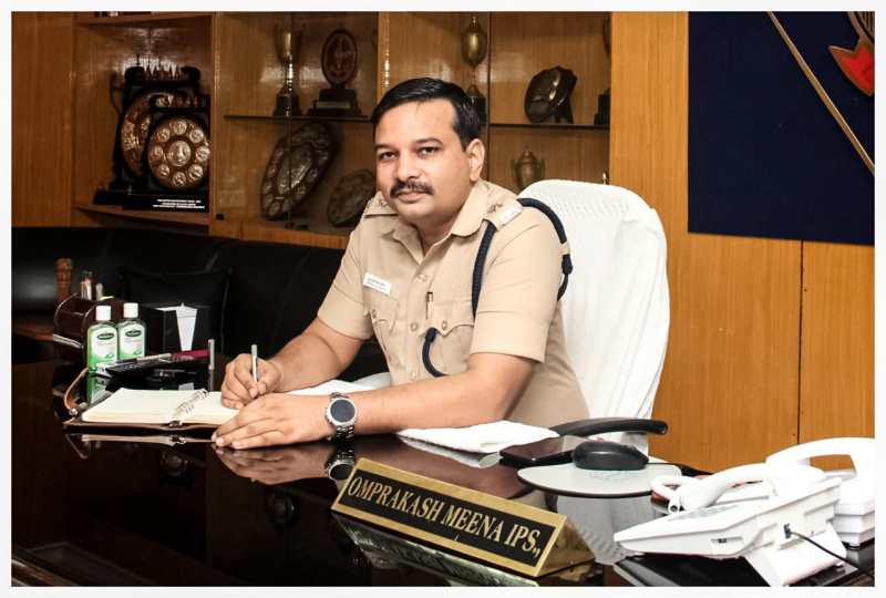 OMPRAKASH MEENA, IPS, SP, RANIPET