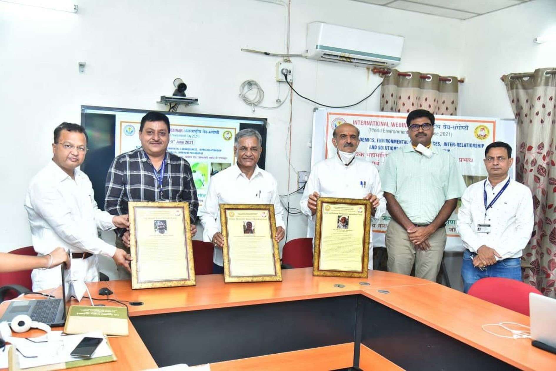 पर्यावरण दिवस पर जेएनवीयू ने दिए तीन बड़े पुरस्कार