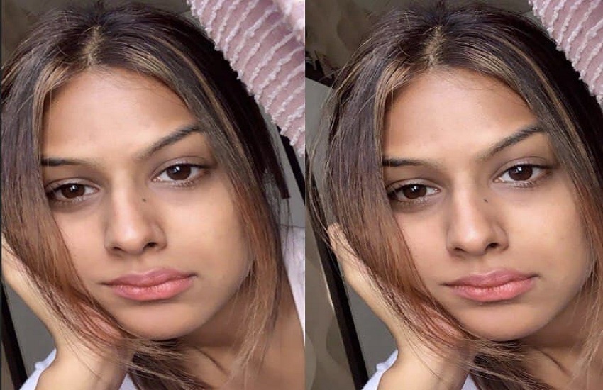 Nia Sharma Share Her Makeup-Non Makeup Pics With Interesting Caption