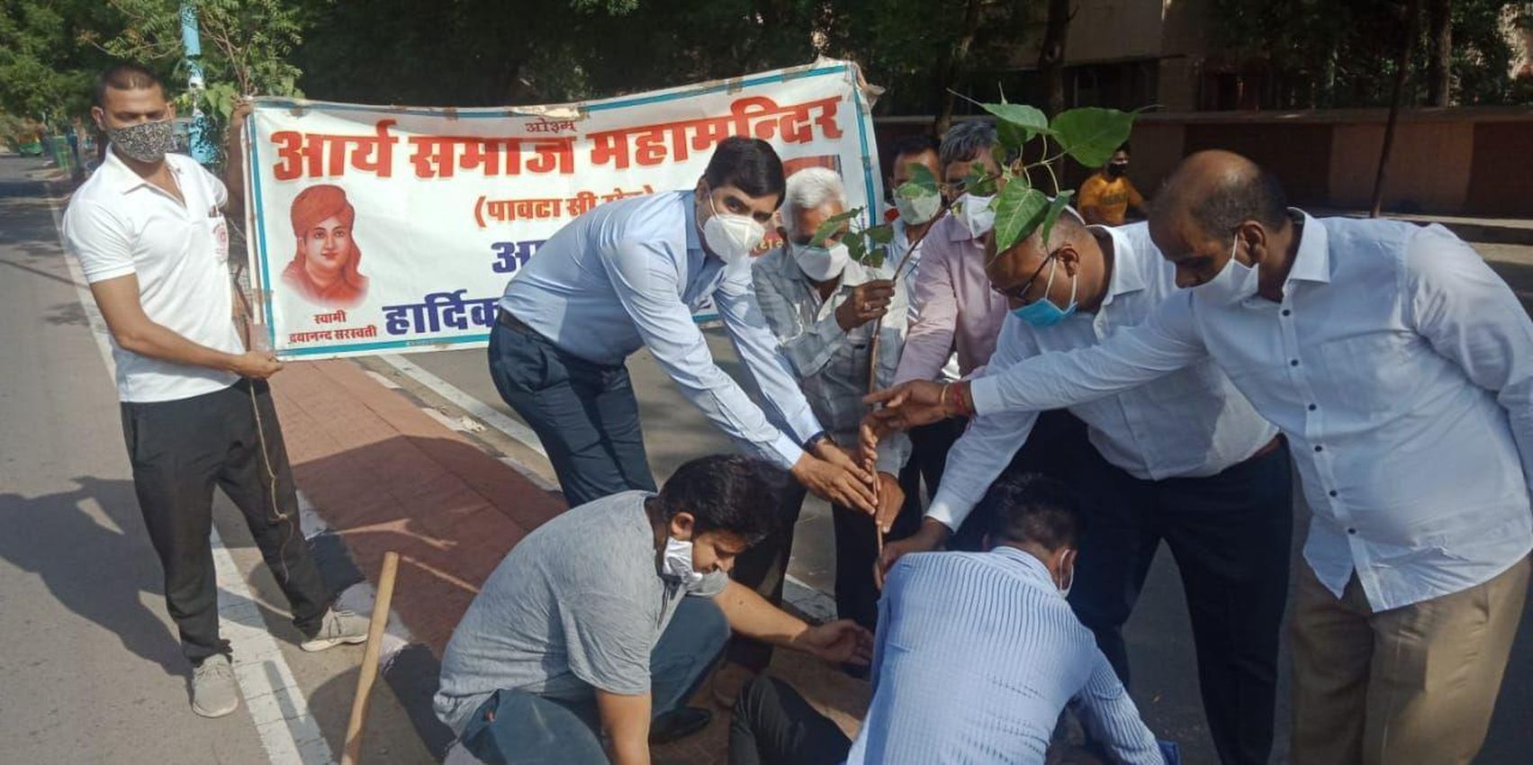 विश्व पर्यावरण दिवस पर जगह-जगह हुआ पौधरोपण