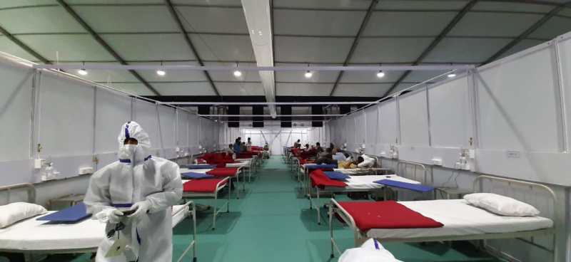 कोविड सेंटर हो रहे खाली, 24 में केवल 5 में संक्रमित