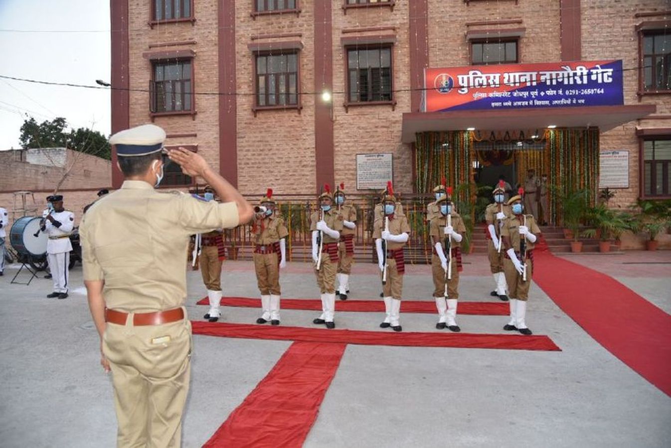 1.89 करोड़ रुपए में बना तीन मंजिला हाईटेक थाना