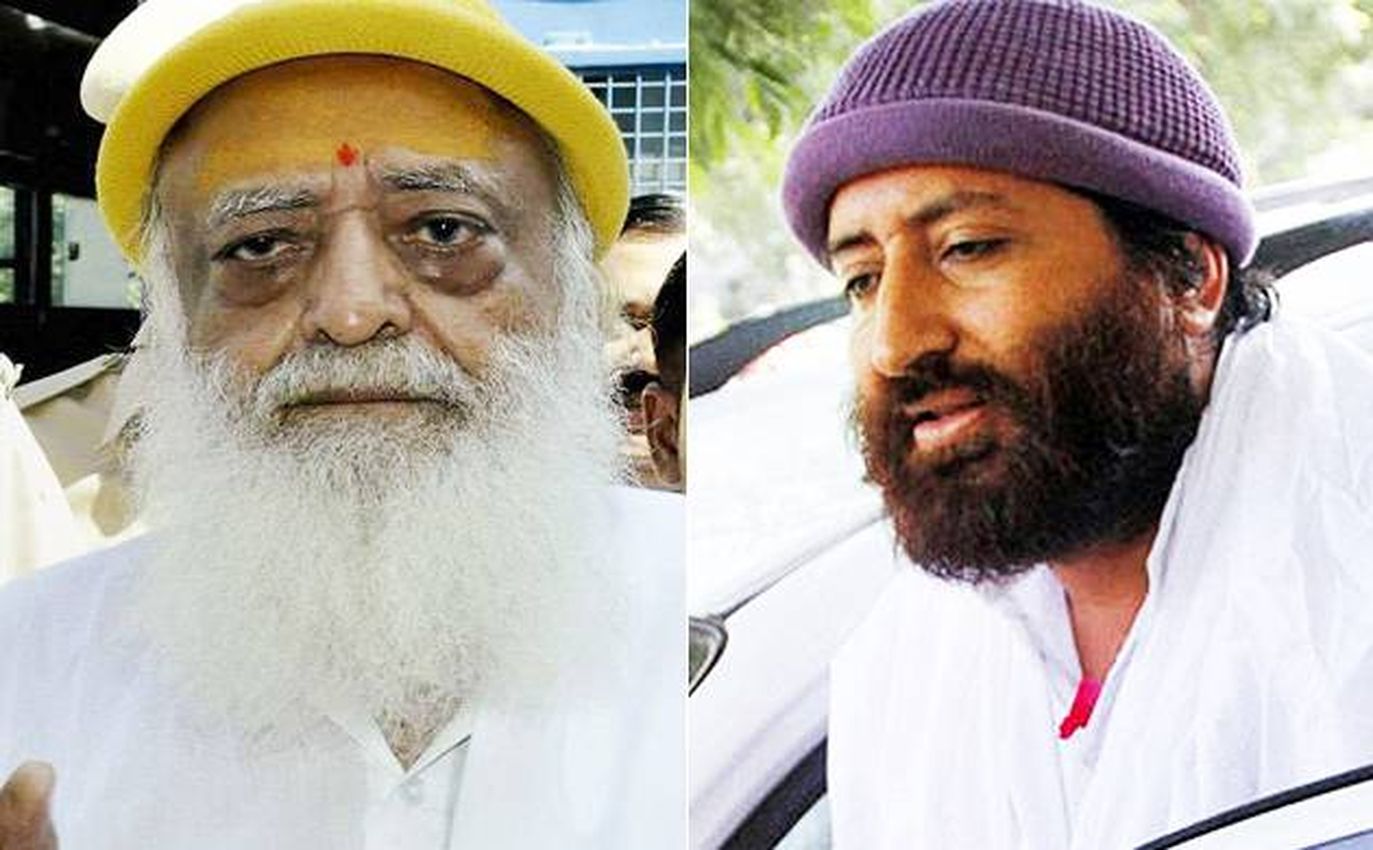 जेल में उम्रकैद की सजा काट रहे आसाराम और बेटे ने प्रार्थना पत्र वापस लिए