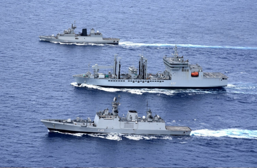 समुद्र में चीन को घेरने की भारत की रणनीति
