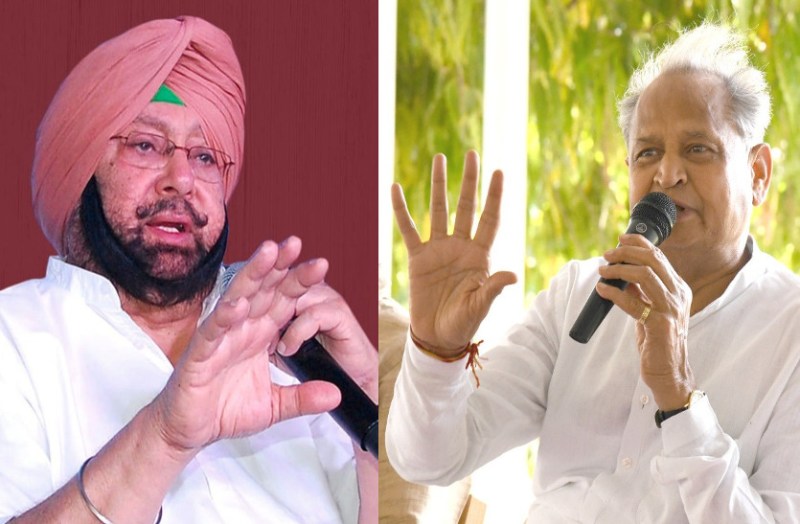 Rajasthan Punjab over polluted water issue, Gehlot letter to Amrinder