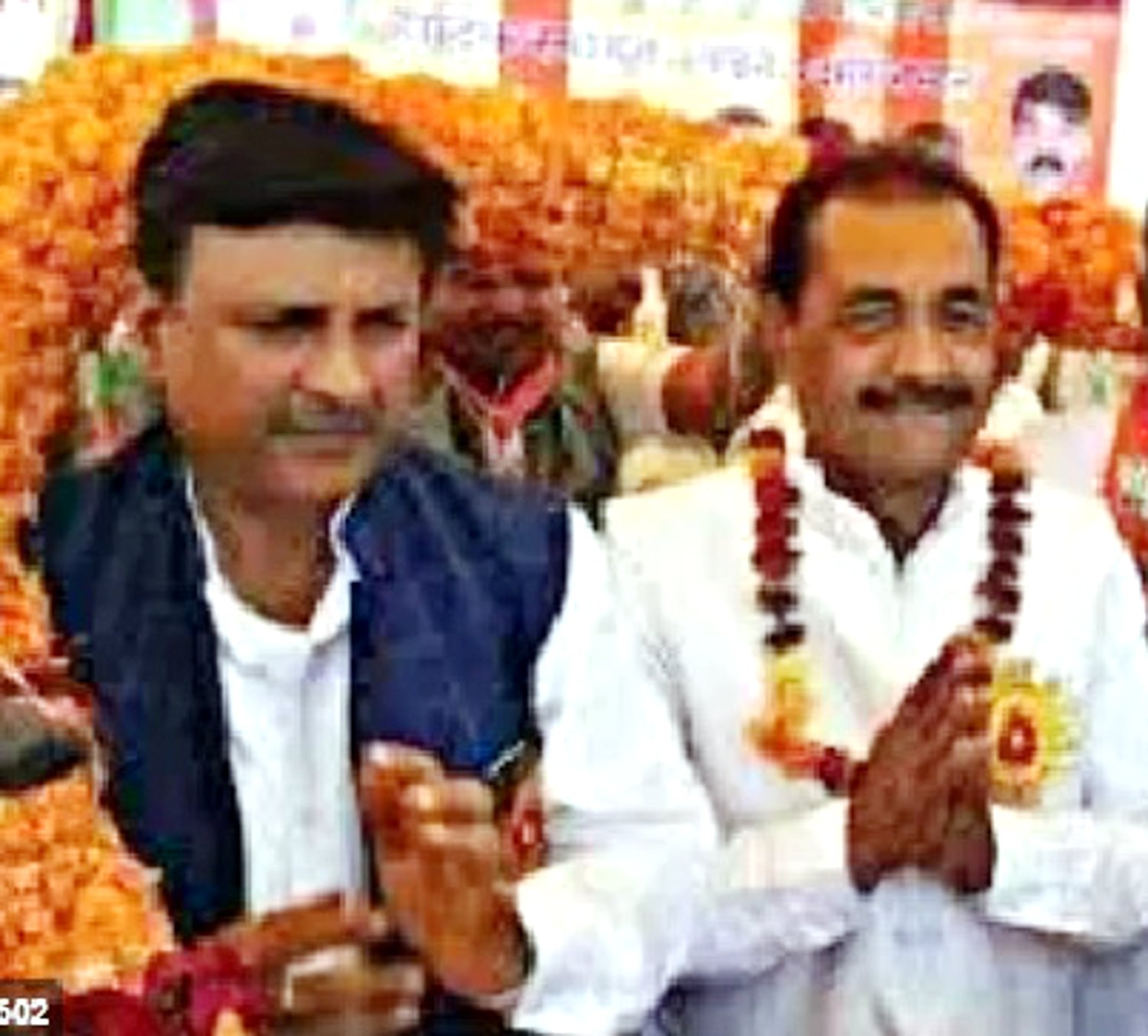 Satna MP Ganesh singh and MLA Ramkhelawan patel