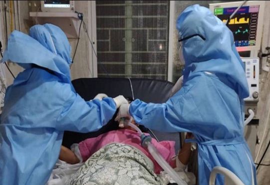 Monoclonal antibody therapy improves health of two  Corona patients in delhi hospital