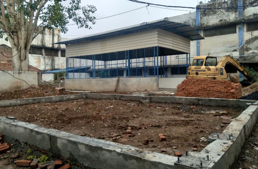 Base ready for oxygen plant in district hospital