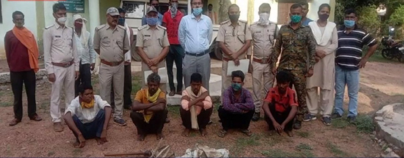 वन्य प्राणी तेंदुओं के शिकार के मामले में पांच आरोपी गिरफ्तार