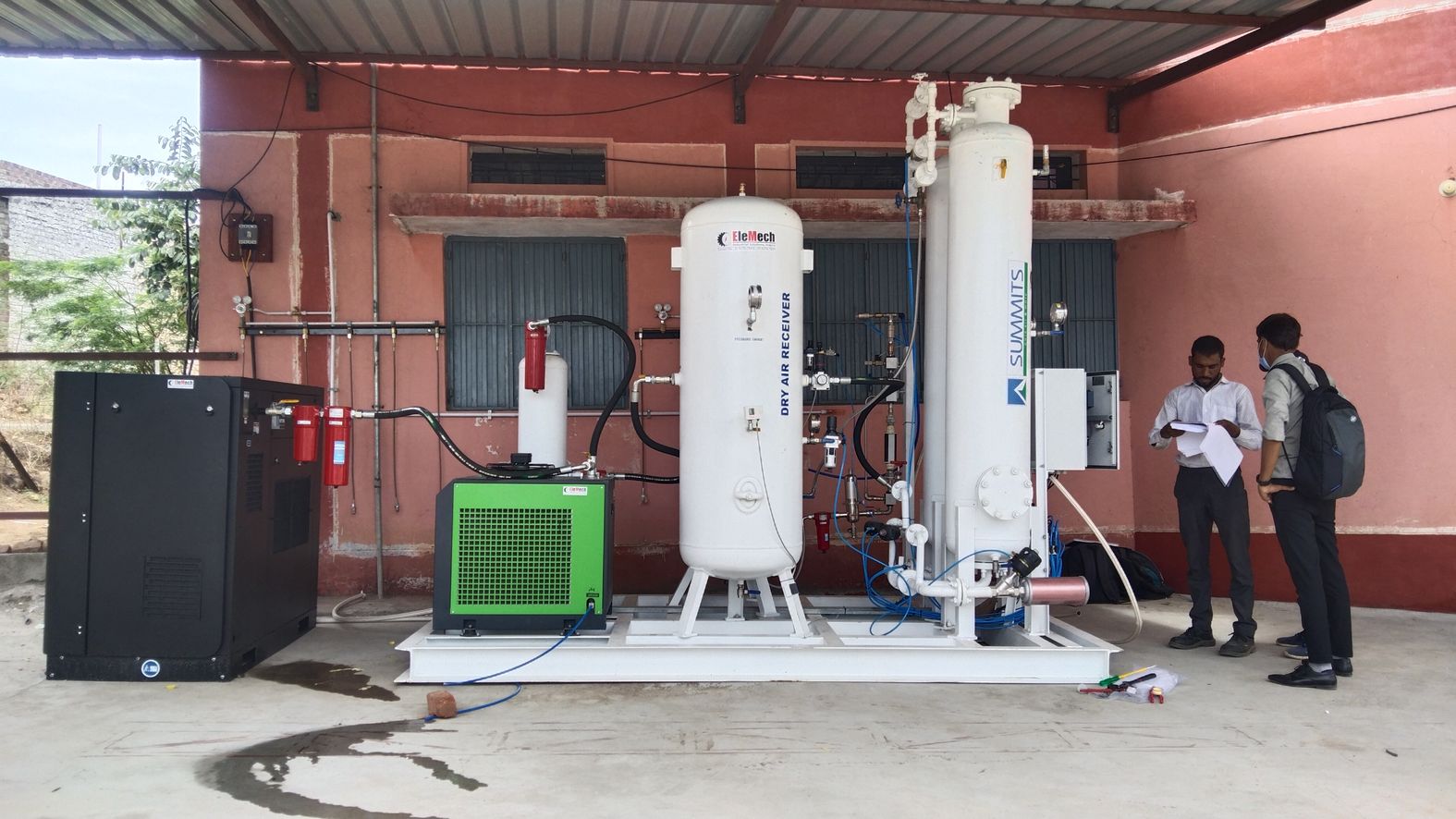Khargone District first and public cooperation oxygen plant