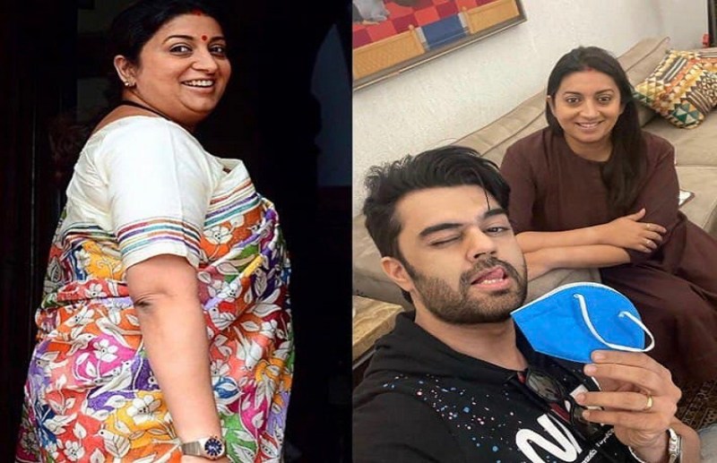 Maniesh Paul Shares Pics With Smriti Irani See Her Transformation