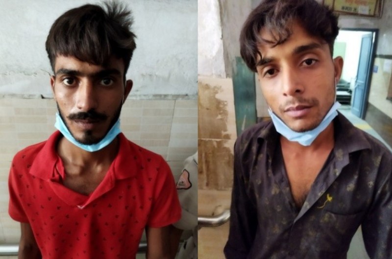 वाहन चुराने वाले दो बदमाश चढ़े पुलिस के हत्थे