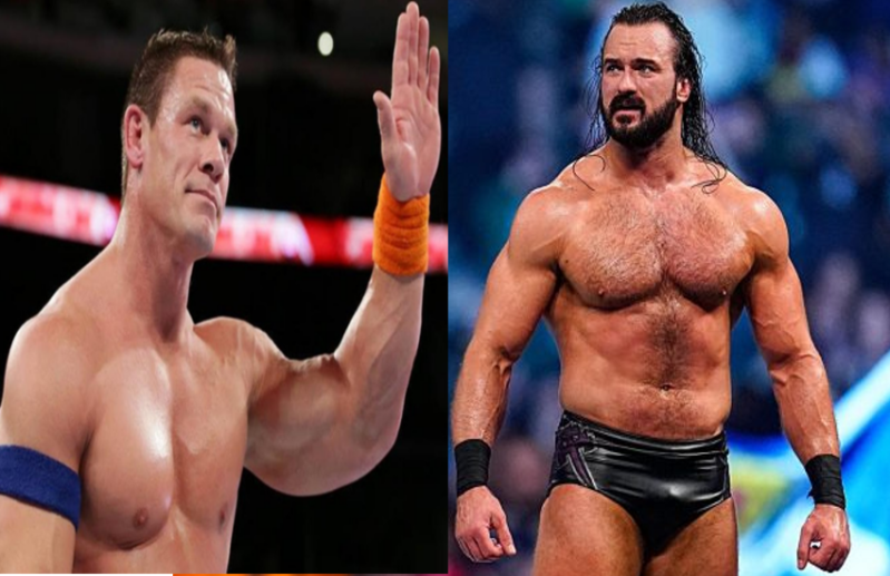 Drew mcintyre and john Cena