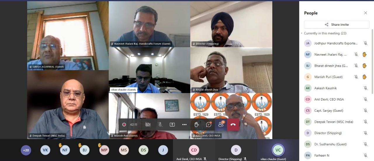 EXPORT----शिपिंग चार्जेज में अनियमित बढोतरी से निर्यातक परेशान