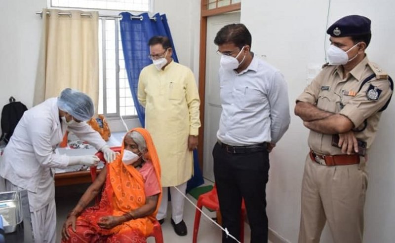 Corona's big campaign in Singrauli, more vaccination than target