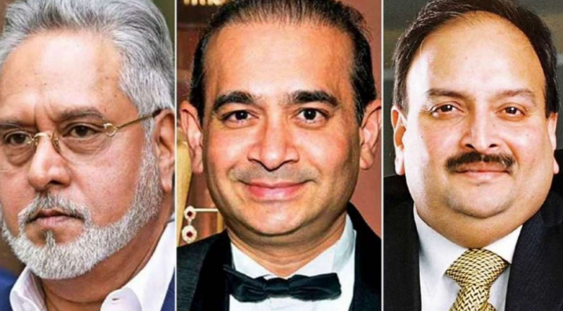 vijay malya, neerav modi and mehul choksi