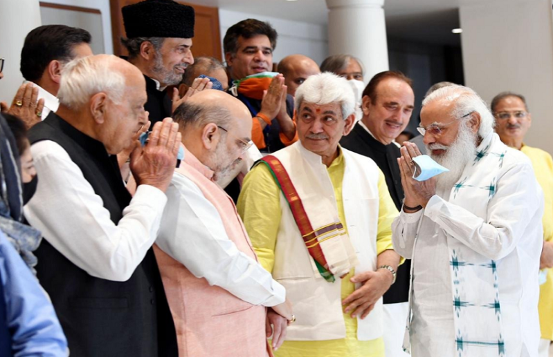 PM Narendra Modi in all party meeting