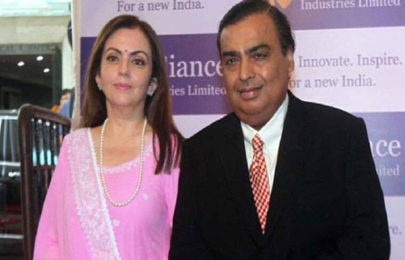 mukesh and nita ambani