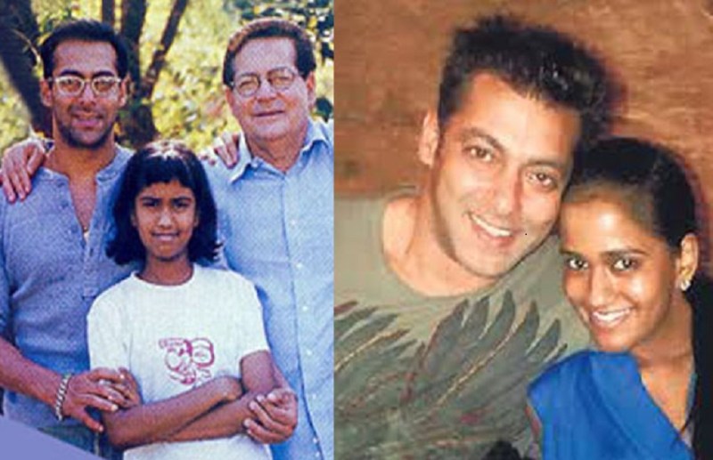 Salim Khan And Helen Adopted Arpita Khan