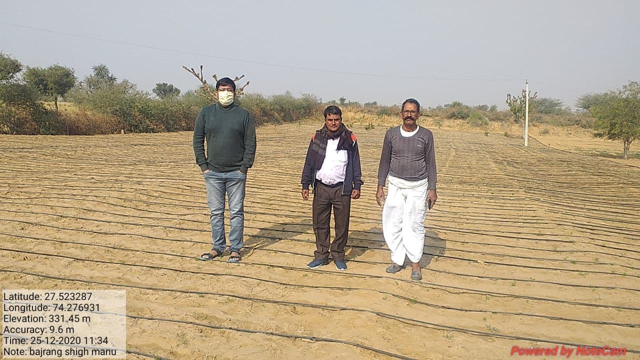 Water scarcity made farmers 'hi-tech' in Nagaur